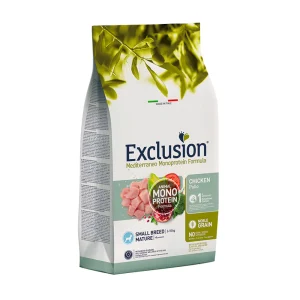 EXCLUSION MEDITERRANEO Monoproteic cane small mature al pollo