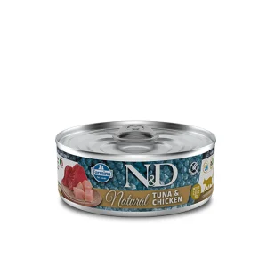 Farmina N&D Natural Tonno e Pollo Umido Gatto 80gr