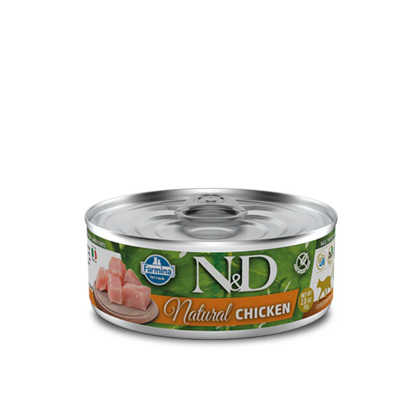 Farmina N&D Natural Pollo Umido Gatto 80gr - immagine 2