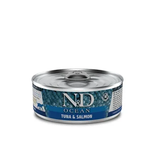 Farmina Umido Gatto N&D Ocean Tonno e Salmone 70gr