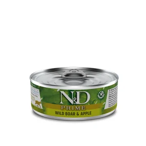 Farmina Umido Gatto 80gr N&D Prime Cinghiale e Mela 80g