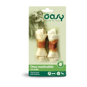 Oasy SNACK - Osso masticabile con Pollo - M