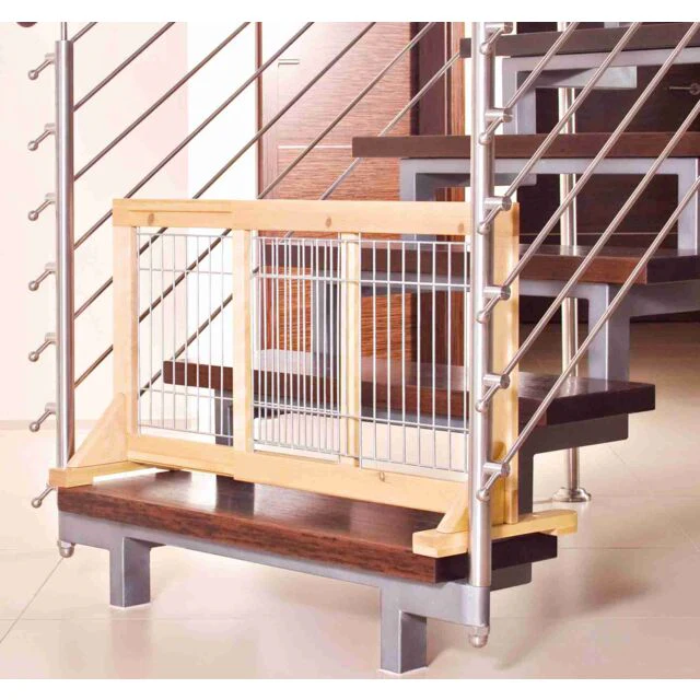 Cancelletto per cani in legno di pino - immagine 3