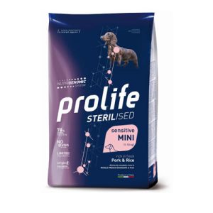 Prolife Sterilised Sensitive Adult Mini Pork & Rice