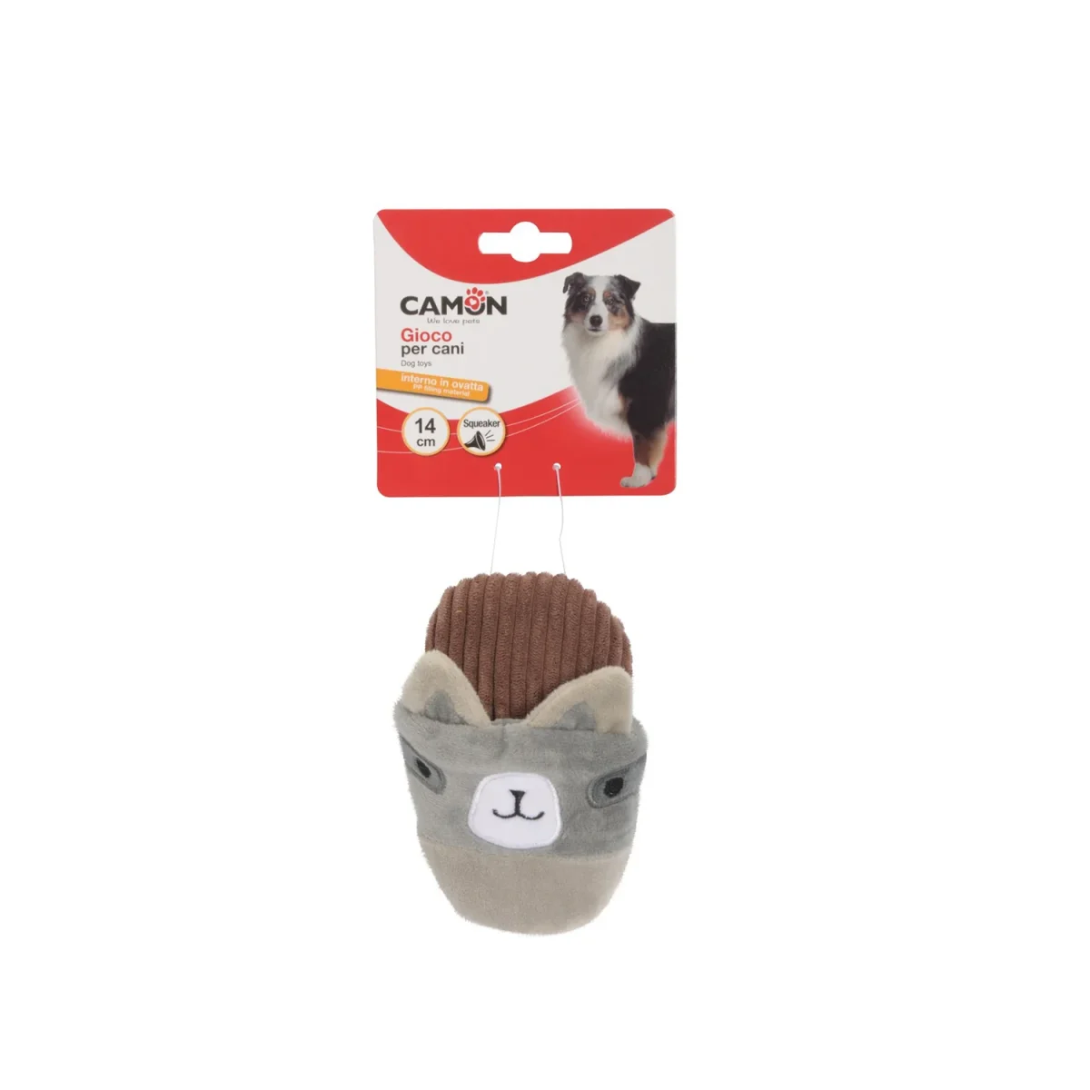 Camon Gioco per cani - ciabattine in tessuto - immagine 3