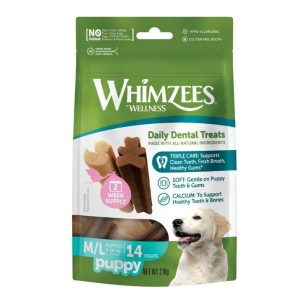 Whimzees Daily Dental Treats – Puppy