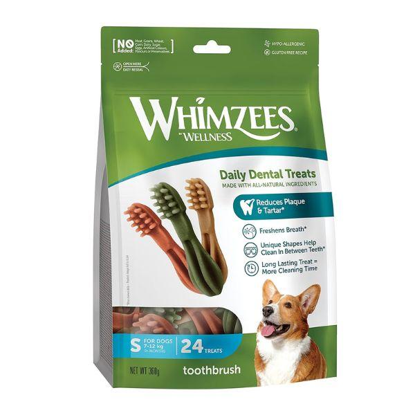 Whimzees Daily Dental Treats – Toothbrush