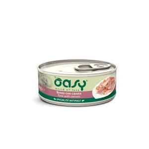 Oasy Umido Gatto SPECIALITÀ NATURALE • Tonno con Carote