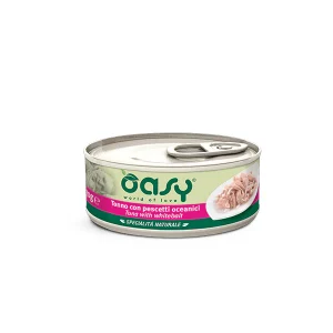 Oasy Umido Gatto SPECIALITÀ NATURALE • Tonno con Pescetti Oceanici
