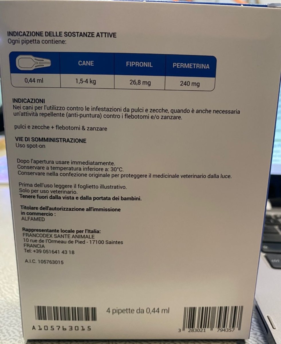 PROTICK DUO Antiparassitario Spot On Cane 1,5-4kg - immagine 3