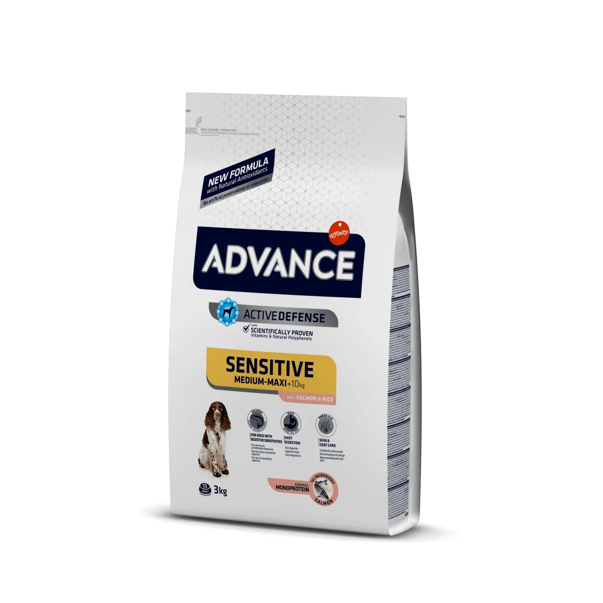 Advance Sensitive Medium Maxi con salmone e riso - immagine 2