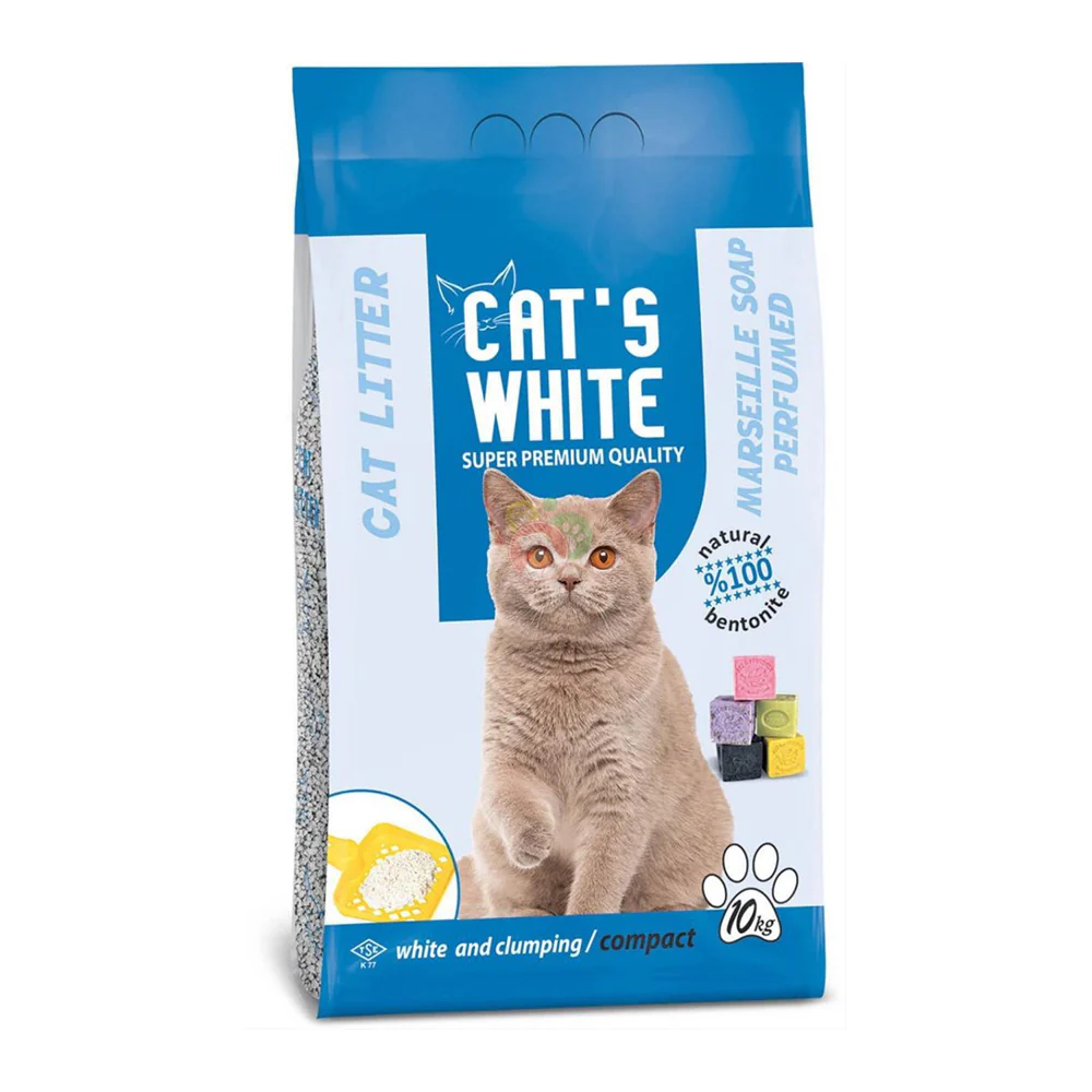 Cat's White Lettiera al Sapone di Marsiglia Agglomerante