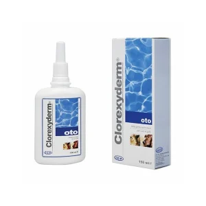 Detergente Auricolare Delicato per Cani e Gatti ICF Clorexyderm Oto 150ml
