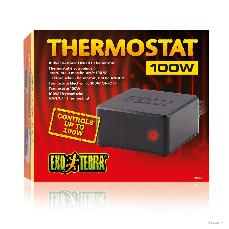 Termostato ExoTerra 100w 5anni di garanzia - immagine 2