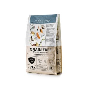 Natura Diet GRAIN FREE Salmon & Coconut 3 Kg
