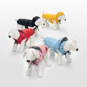 Impermeabile per Cani Dog Line Belfast Plus Colore Rosso Taglia 27