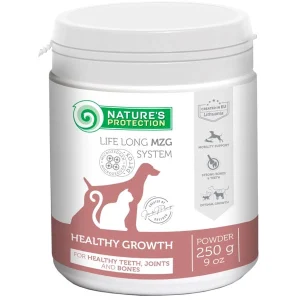 Integratore per Cani Cuccioli e Gattini in Polvere Nature’s Protection Healty Growth 200gr