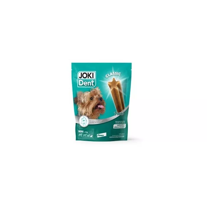 Joki Dent Classic Cane Snack per l'igiene orale Taglia Mini