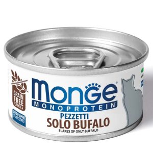 Monge Monoprotein Umido gatto Pezzetti solo bufalo