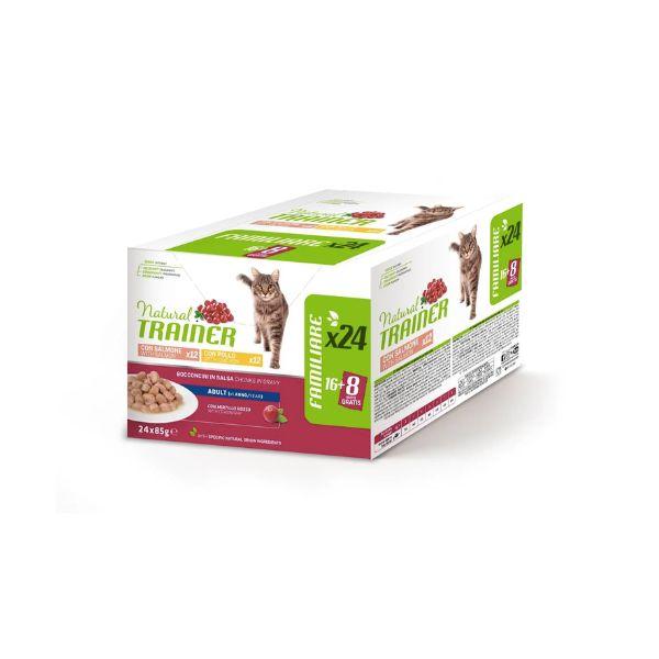 Natural Trainer Cat Multipack Umido x24