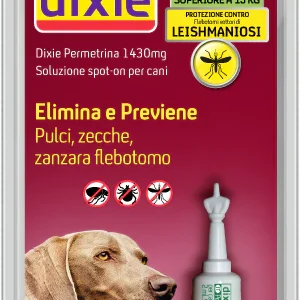 Dixie - Pipette Cane Permetrina 2 Ml - Blister 1 Pz - Tg Grande