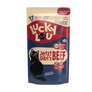 Lucky Lou Pollo e Manzo con Carote e Zucca – Senior