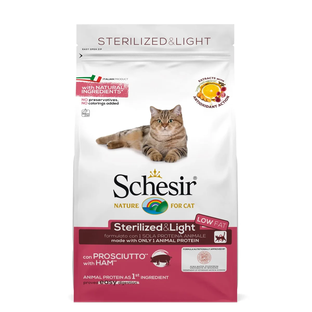 Schesir Cat Sterilized & Light al Prosciutto - immagine 2