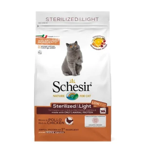 Schesir Cat Sterilized & Light al Pollo