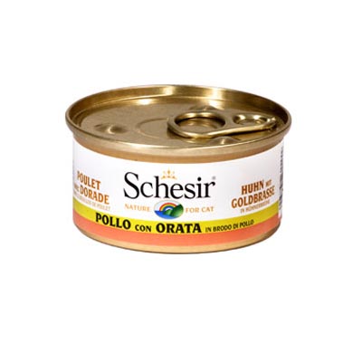 Schesir in Brodo di Pollo Umido Gatto 70gr - immagine 4