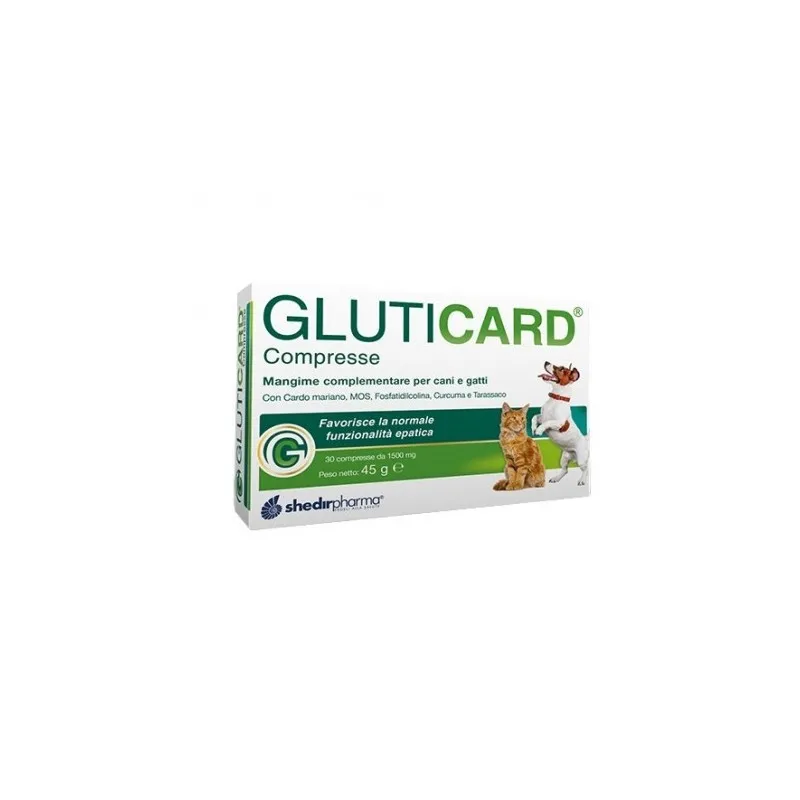 Shedir farma Gluticard integratore 30 compresse divisibili