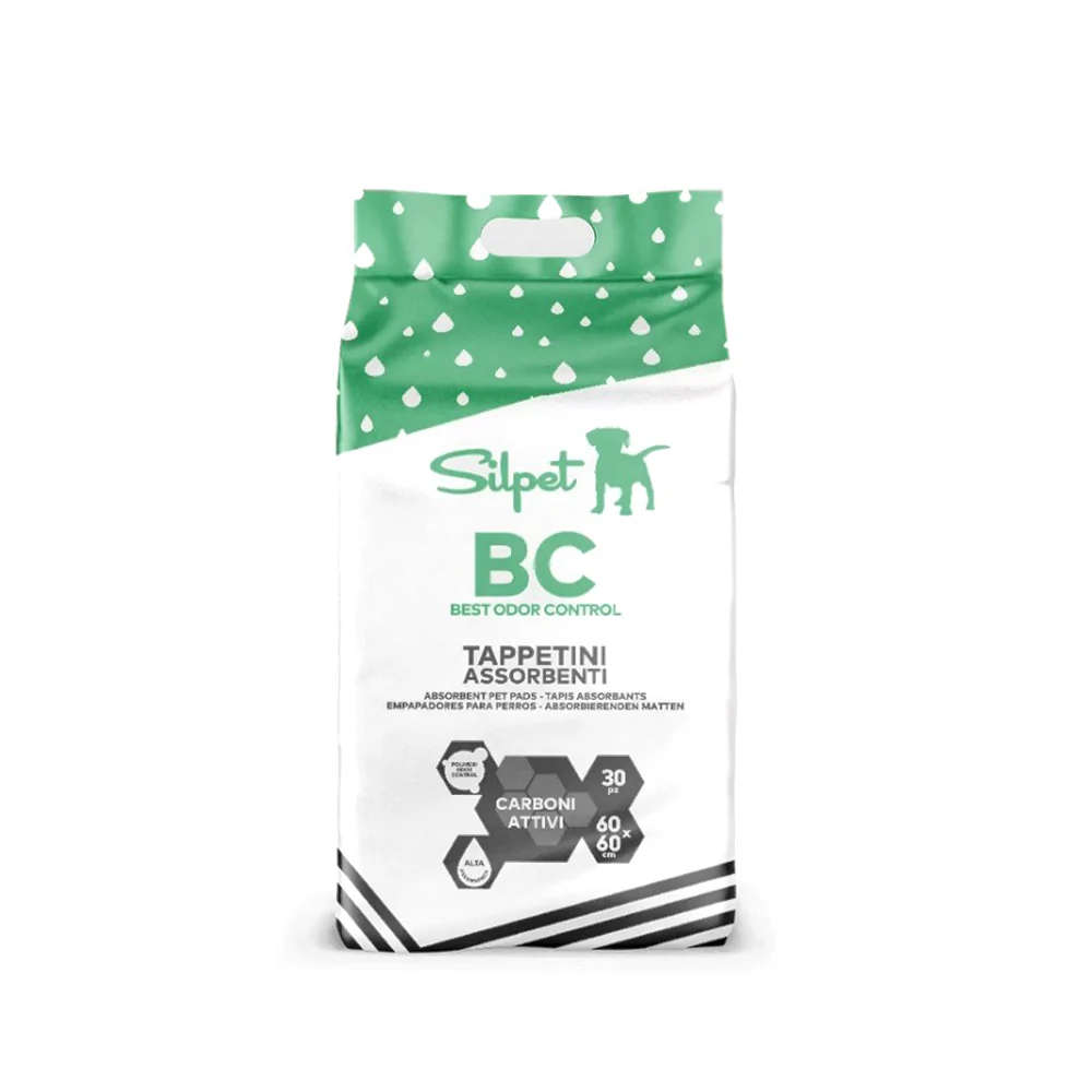 Silpet Tappetini igienici Odor Control con carboni attivi 60x60 - immagine 2