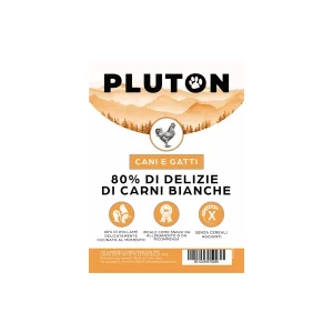 Snack per Cani e Gatti Pluton Grain Free Gusto Pollame 70gr