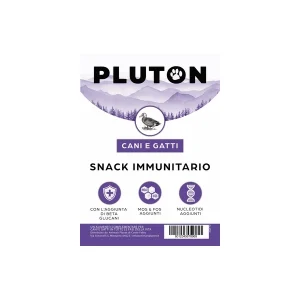 Snack per Cani e Gatti Pluton Grain Free Immunitario 70gr