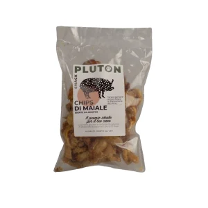 Snack per Cani Pluton Gusto Chips di Maiale 100gr