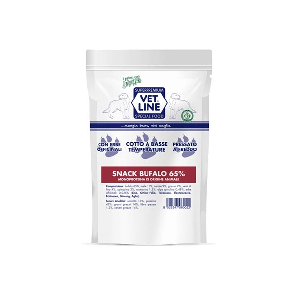 Snack per Cani Vet Line Gusto Bufalo 80gr