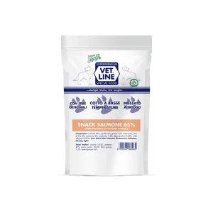 Snack per Cani Vet Line Gusto Salmone 80gr
