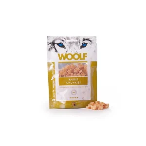 Snack per Cani Woolf Gusto Coniglio e Piselli 100gr
