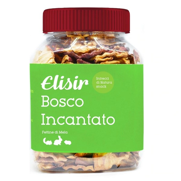Snack per Conigli e Altri Roditori Elisir Intrecci di Natura Gusto Bosco Incantato 80gr - immagine 2