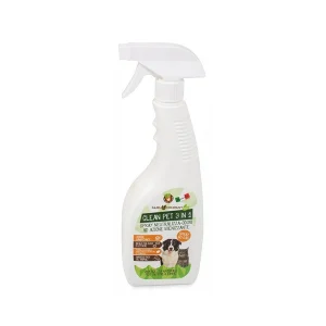 Spray Igienizzante Elimina Odori per Cani e Gatti Farm Company FC Green Clean Pet 3 in 1 750ml