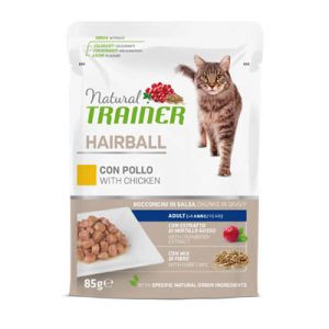 Natural Trainer Cat Hairball Adult Umido
