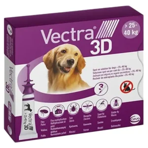 Vectra 3D Cani 25 - 40 kg n.3 pipette