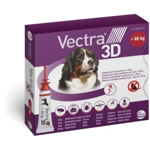 Vectra 3D Cani >40 kg n.3 pipette